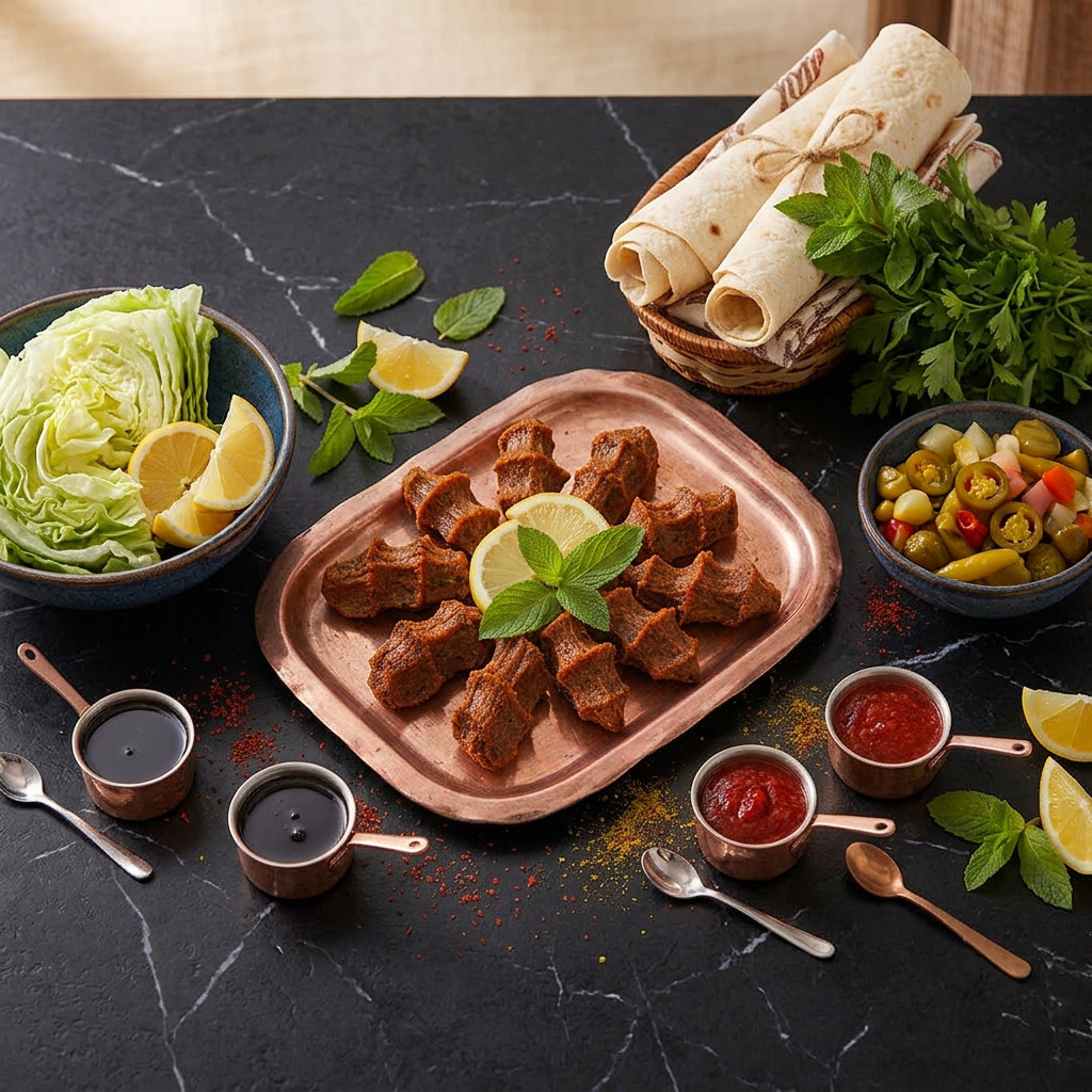 El Yoğurması Çiğ Köfte (250 gr) (1 Kişilik)