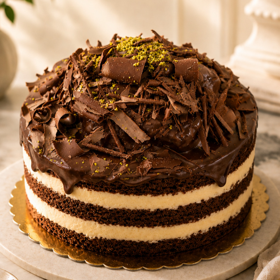 Profiterollü Pasta (10 Kişilik)