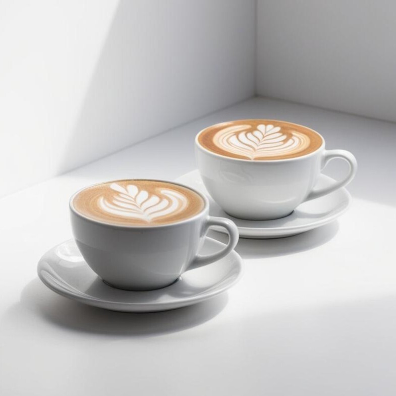 İkili Aromalı Latte Menüsü