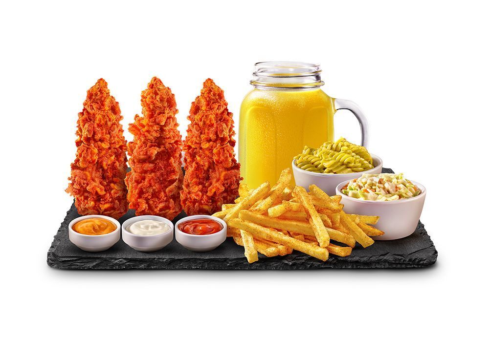 Acılı Tenders 3'lü Menü