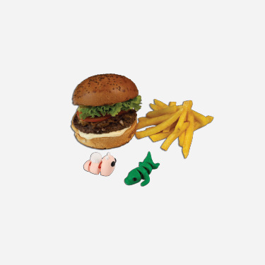 Çocuk Et Burger Menü