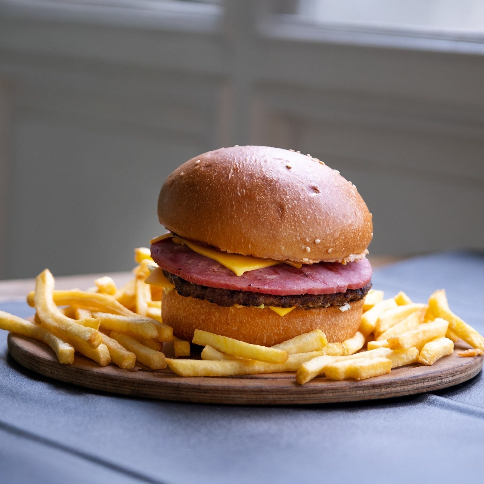 Krusty Jambon Burger