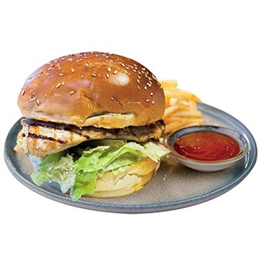Izgara Tavuklu Sezar Burger