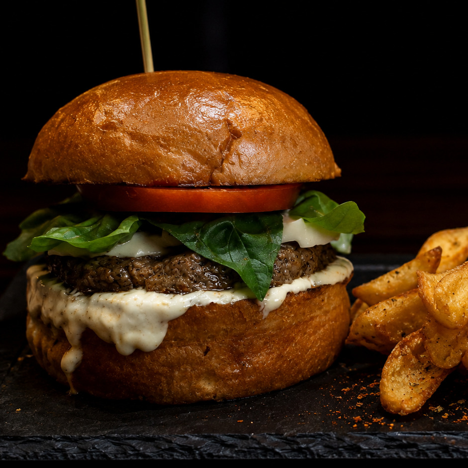 Kuzu Mozzarella Burger