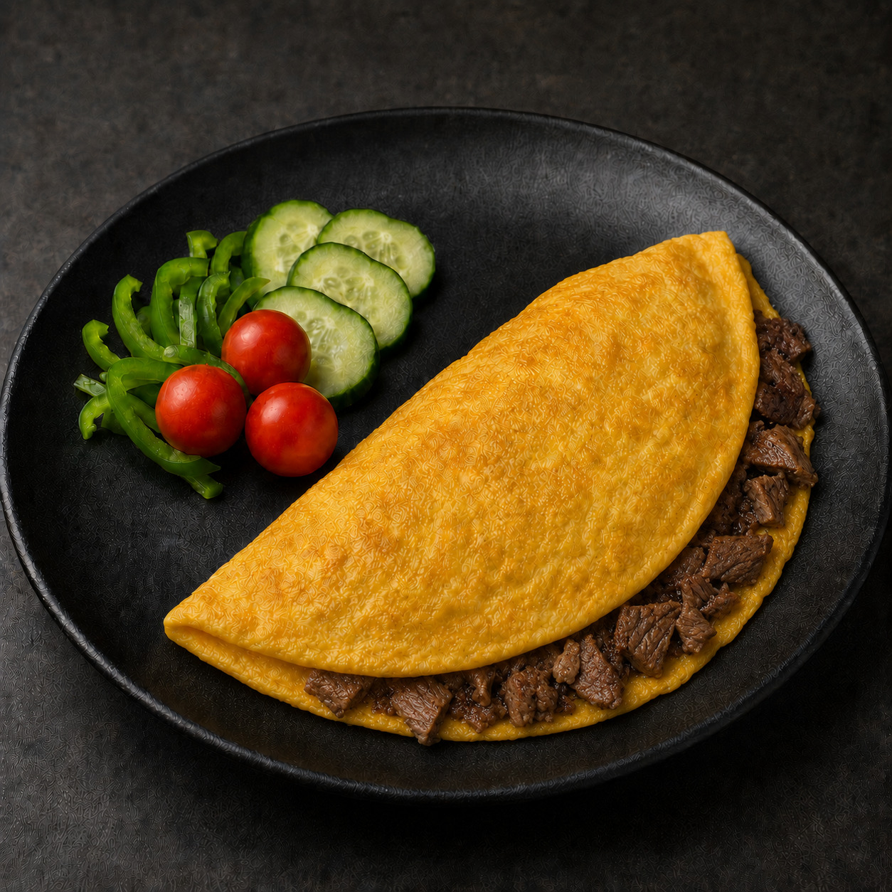 Kavurmalı Omlet