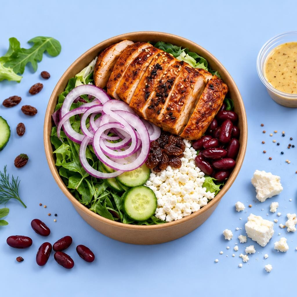 Honey Spiced Chicken Bowl