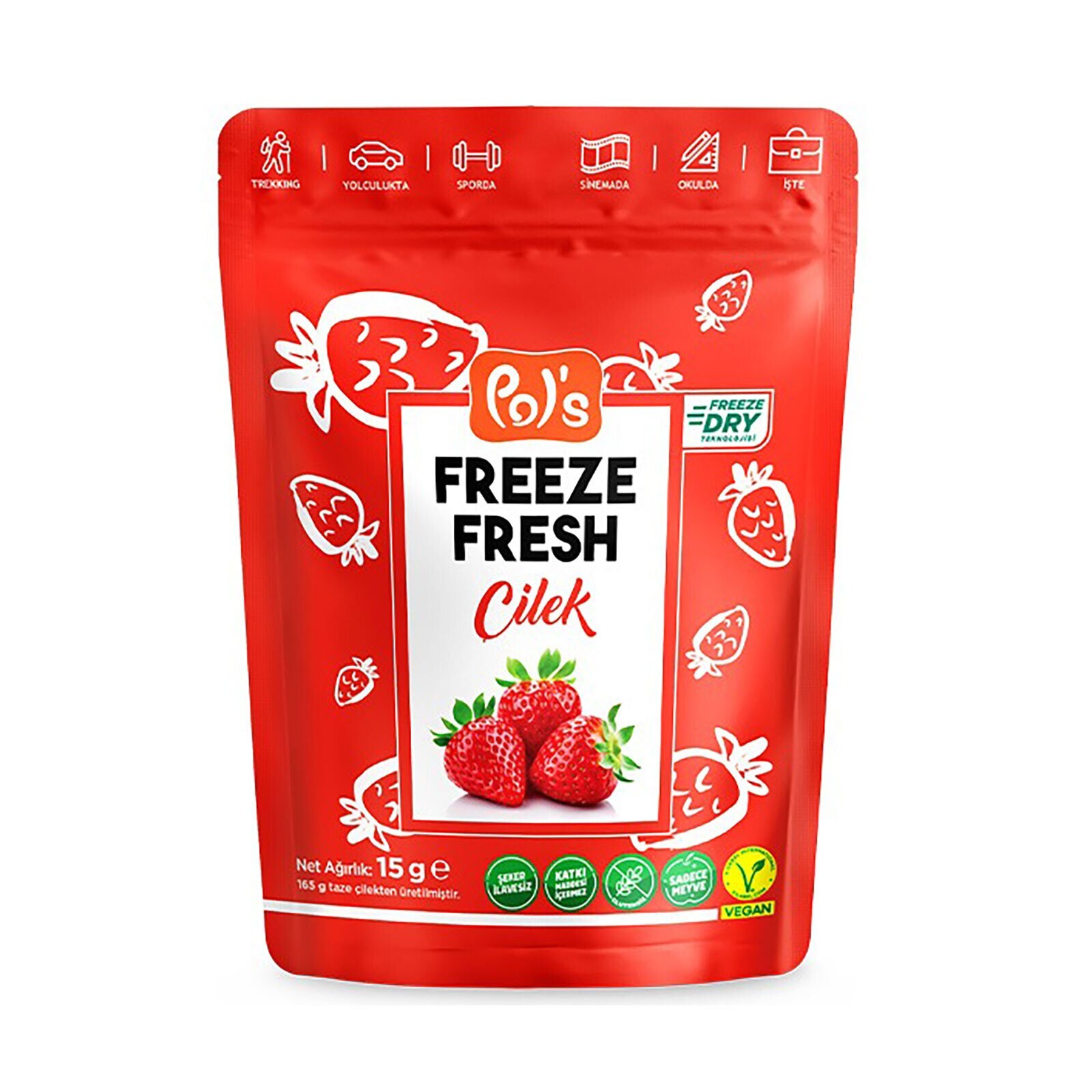 Freeze Fresh Çilek - 15 G