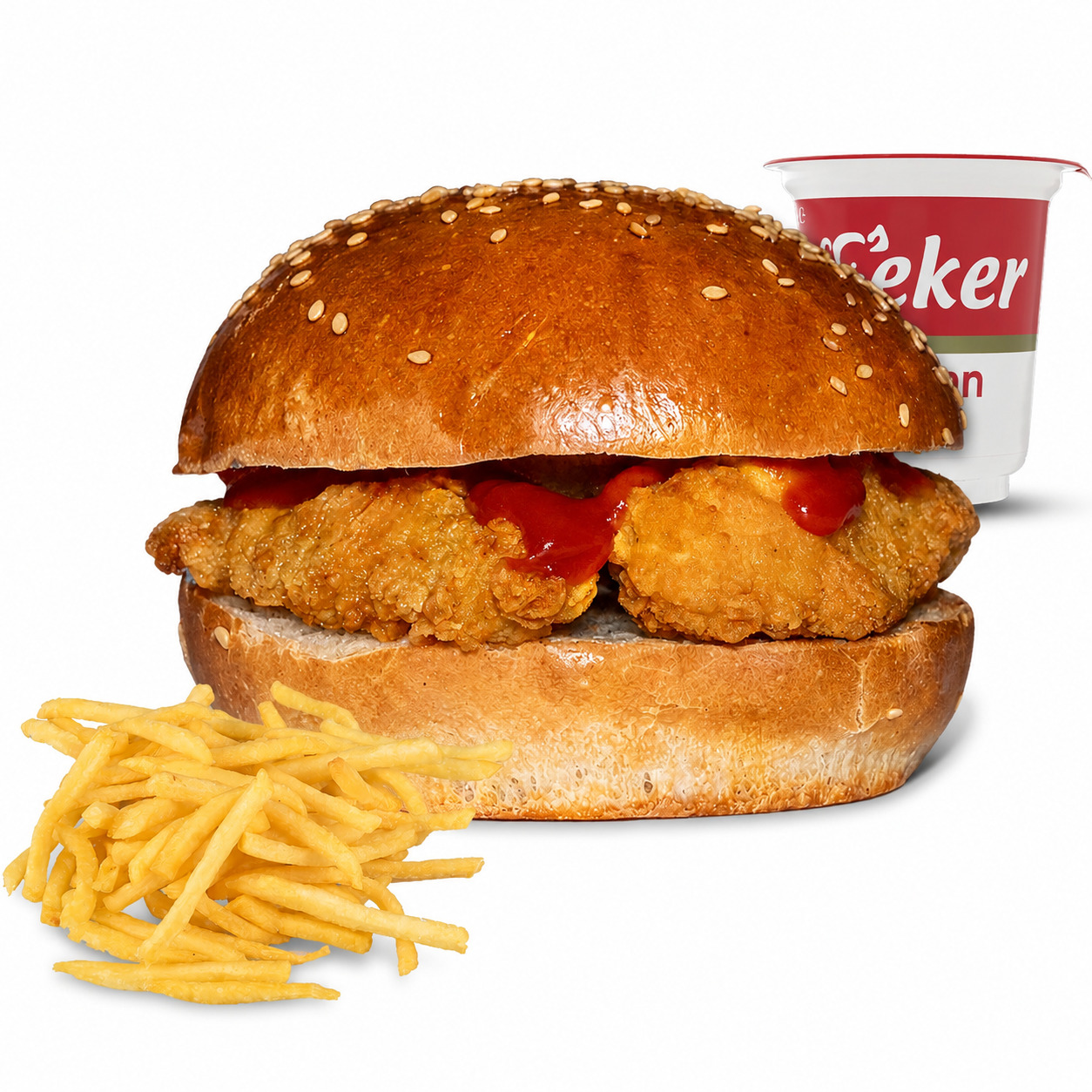 Çocuk Tavuk Burger Menü