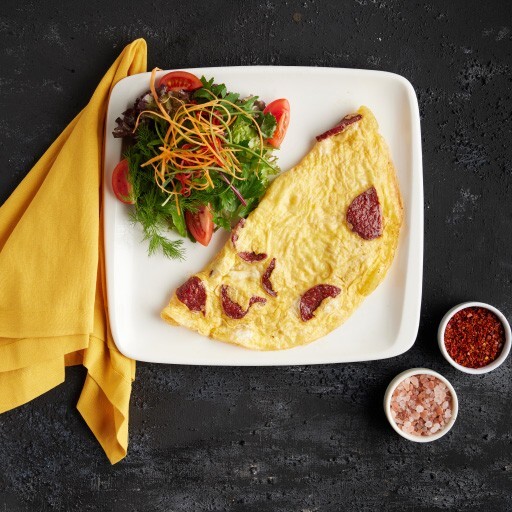 Sucuklu Omlet