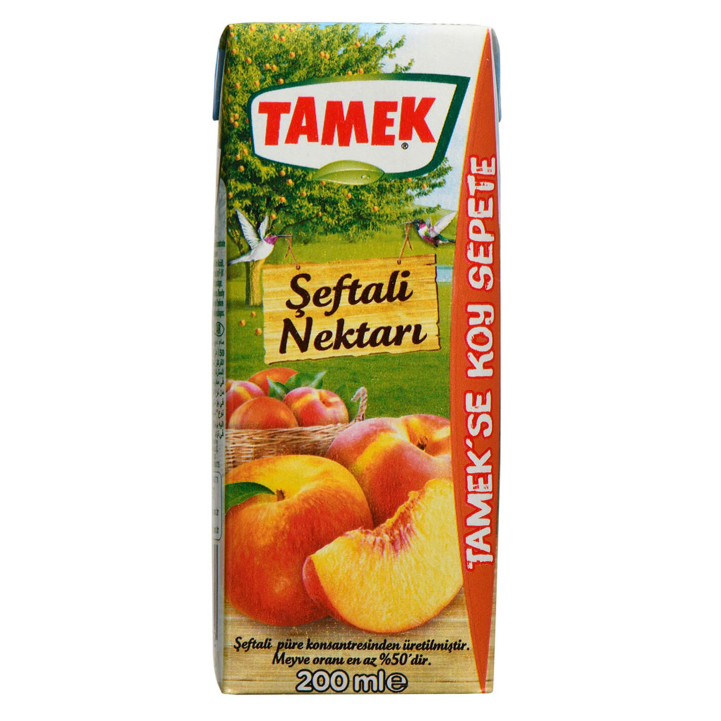 Tamek Şeftali Meyve Suyu (200 ml)