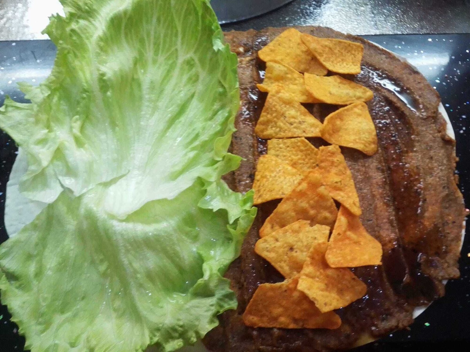 Doritoslu Çiğköfte Dürüm