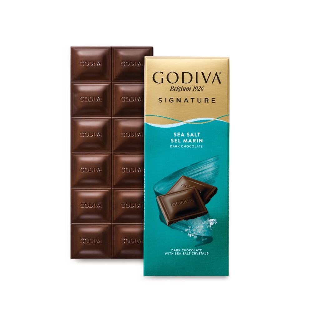 Godiva Deniz Tuzlu Bitter Tablet (90 g)