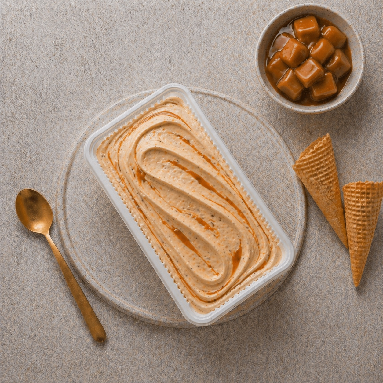 Karamelli Dondurma (250 gr)