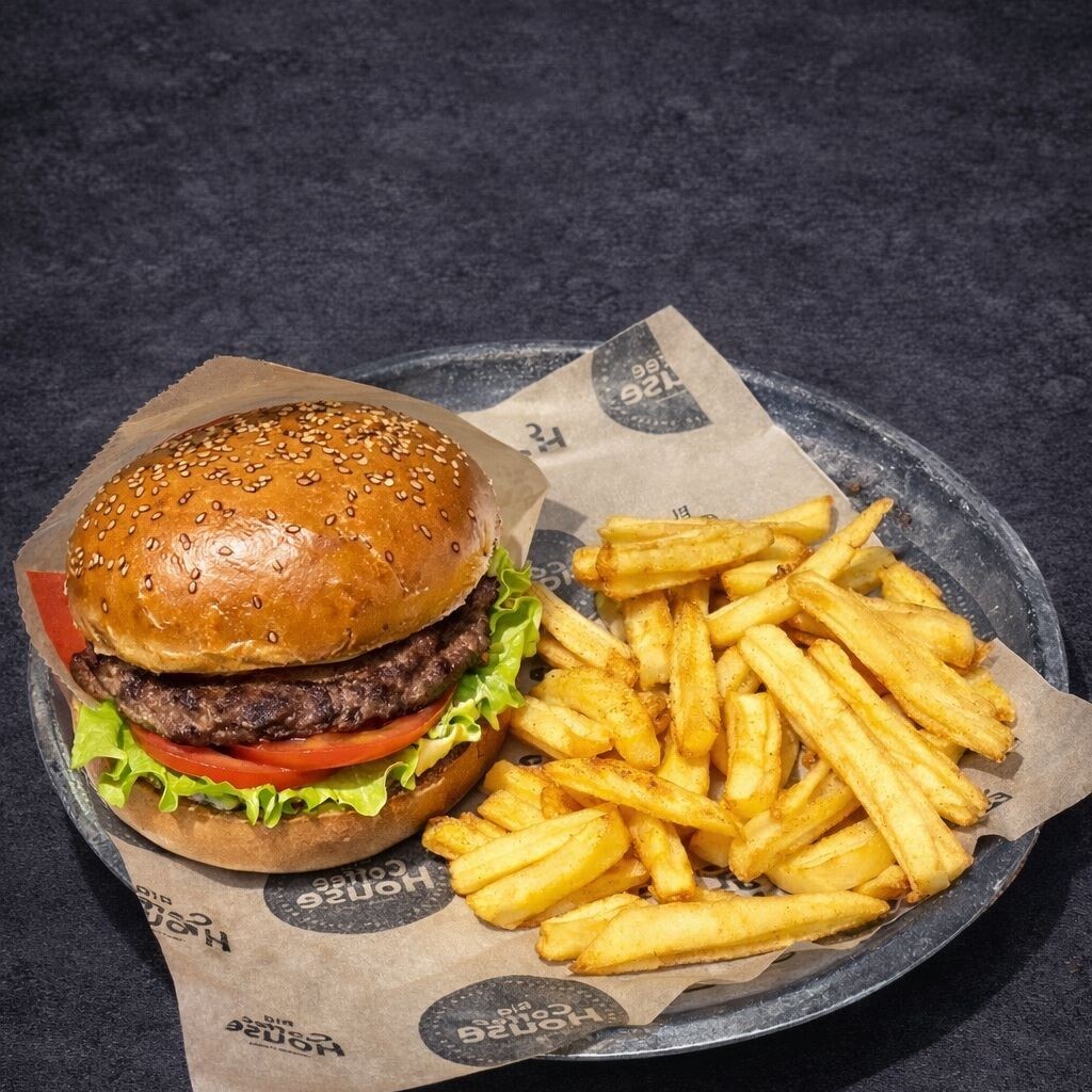 2'li Et Burger Menü (1595,7 KCal)