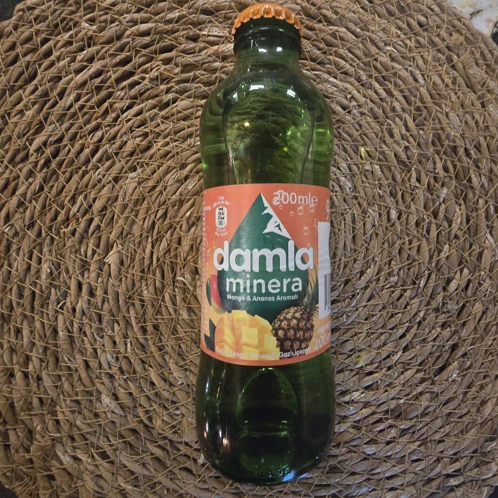 Damla Minera Doğal Maden Suyu Mango Ananas
