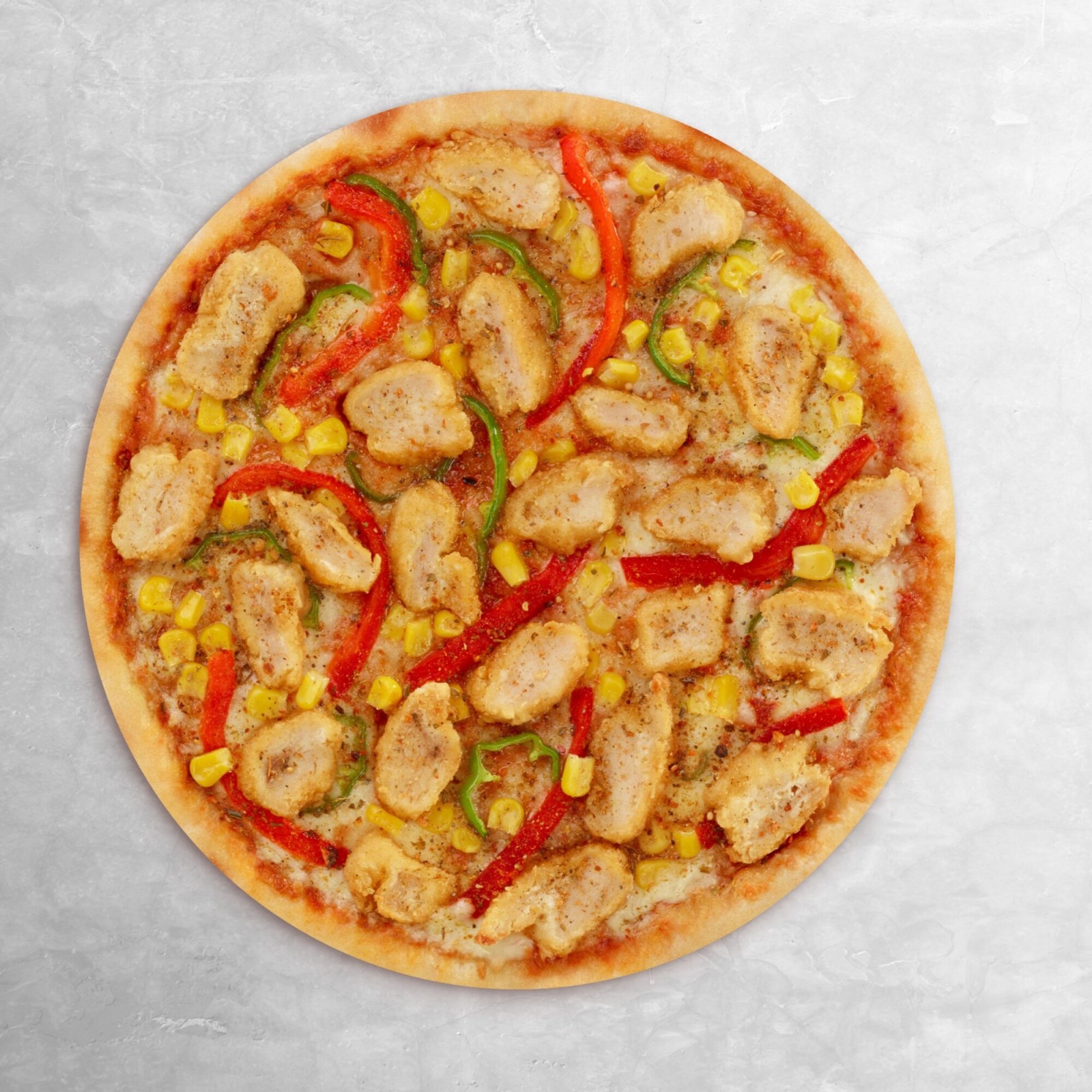 Tavuklu Pizza (Büyük)