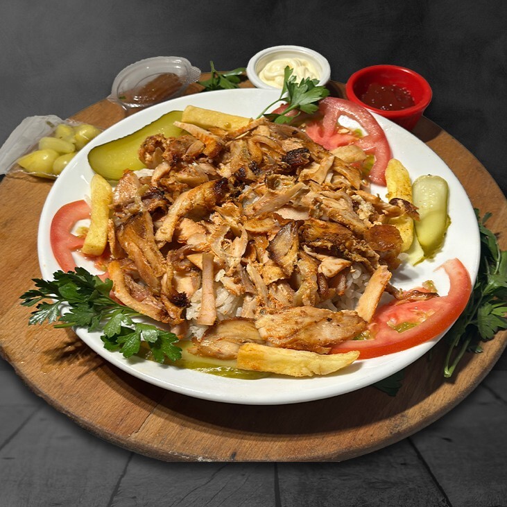 150 Gram Pilav Üstü Tavuk Döner