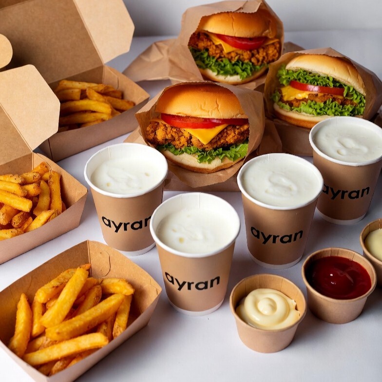 3 adet Tavuk köfte Burger menü