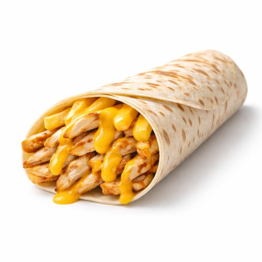 Cheddarlı Tavuk Döner Dürüm