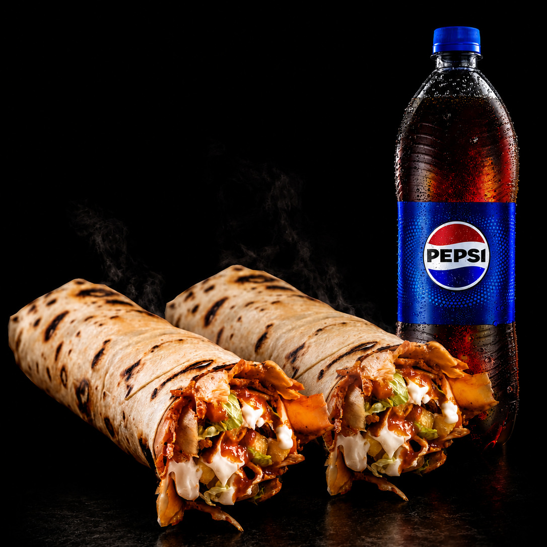 2'li 90 gram Sebzeli Tavuk Bey 1 Lt Pepsi zero