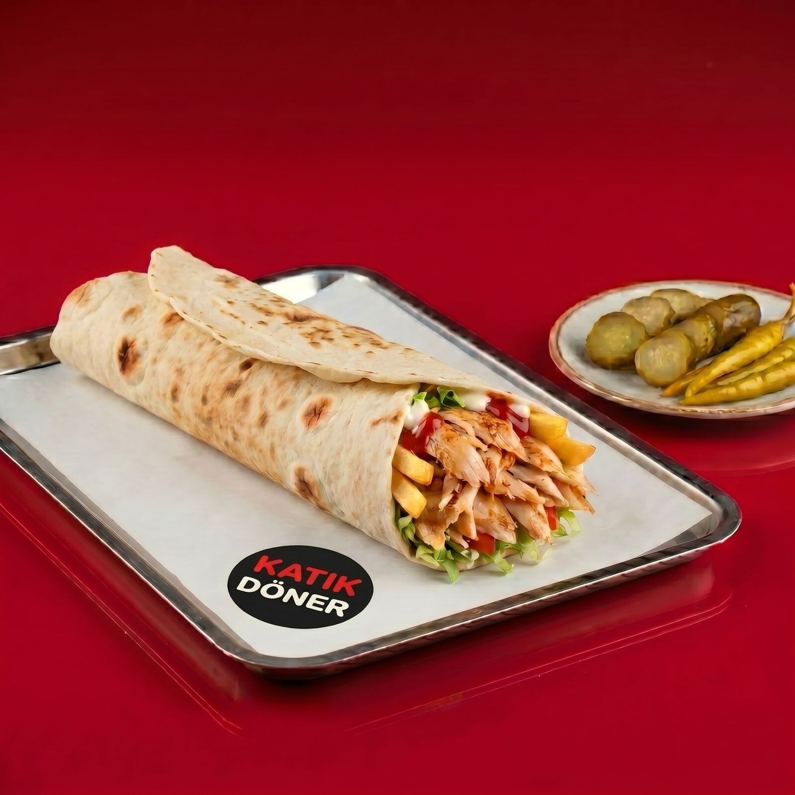 Katık Tavuk Dürüm (95 gr)