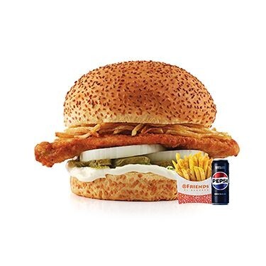 Tavuk Burger Menü