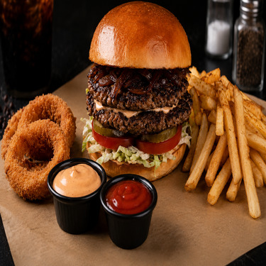 Double Et Hamburger