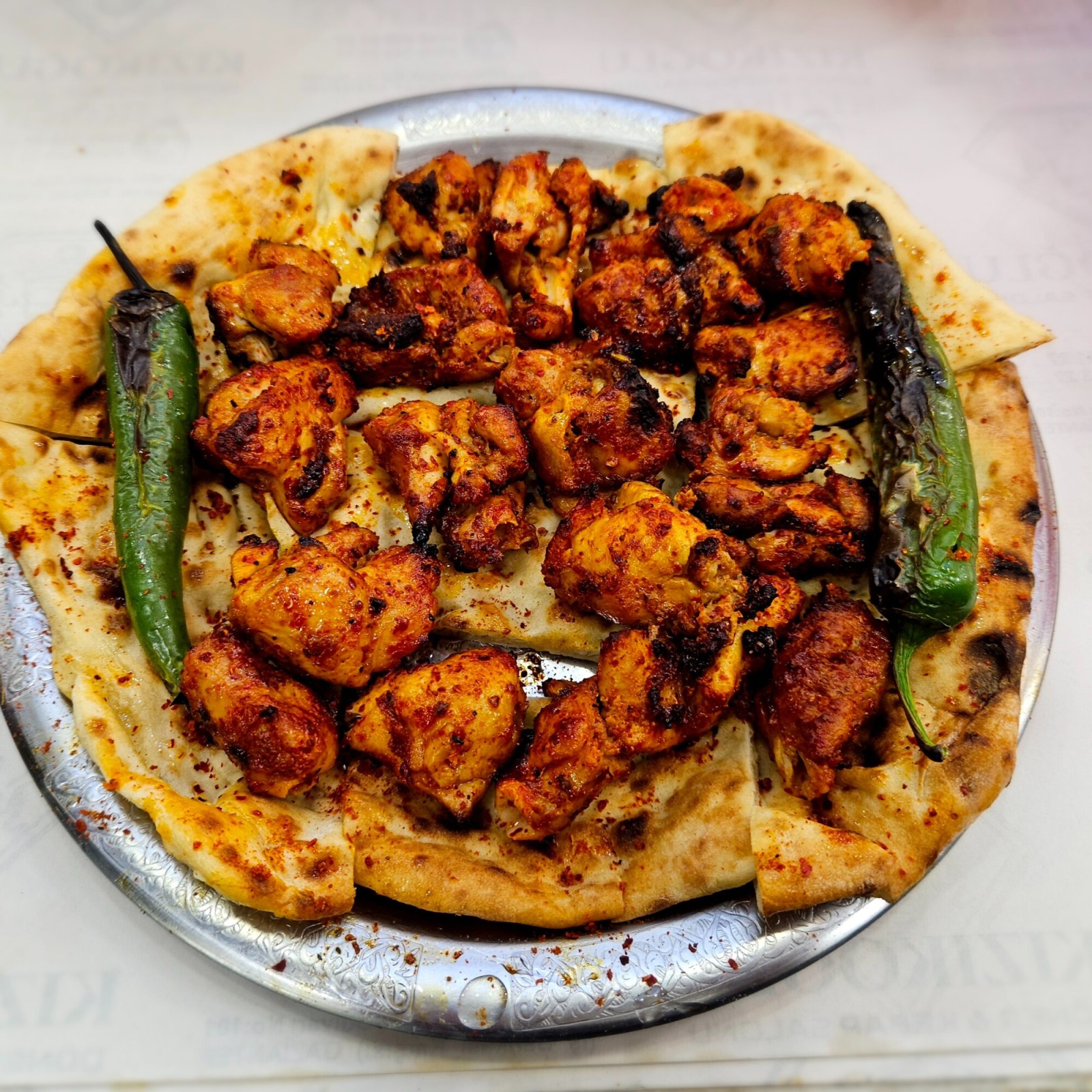 Tavuk Şiş Kebap Porsiyon