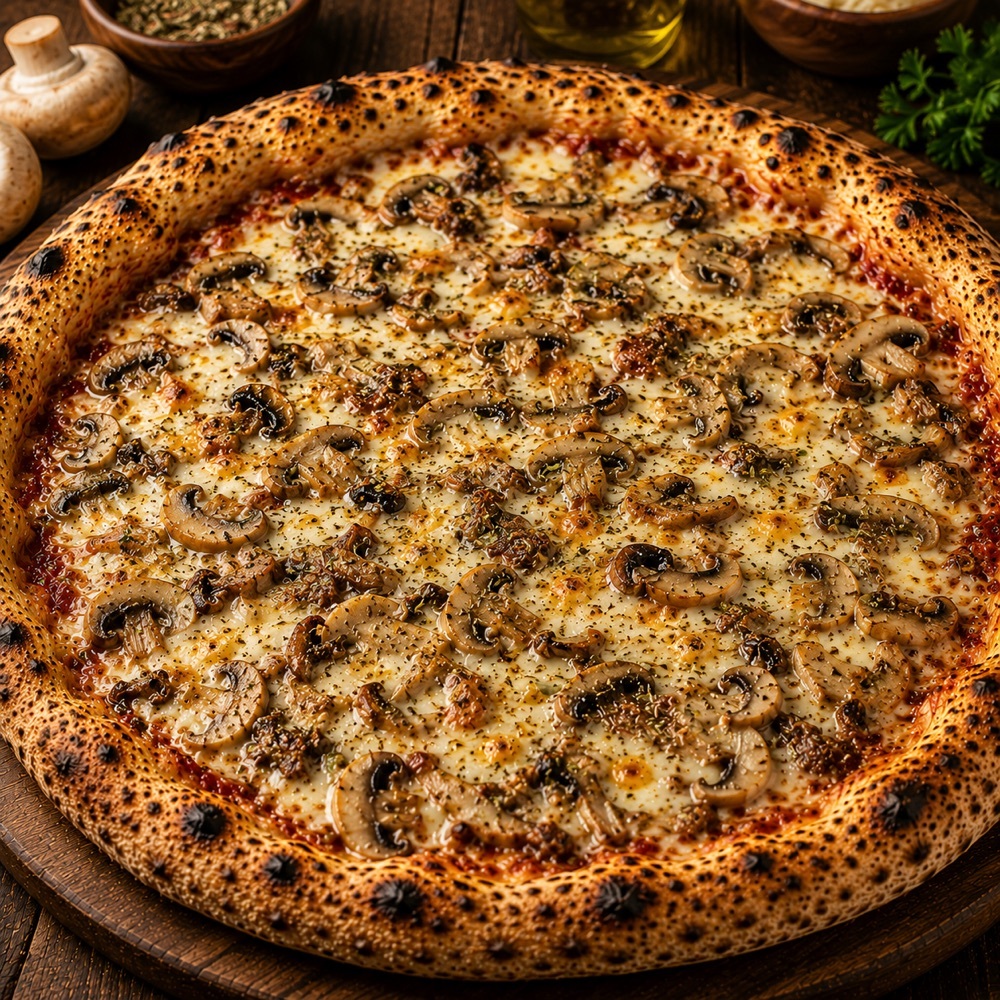 Funghi (Mantarlı) Pizza 30-32 cm