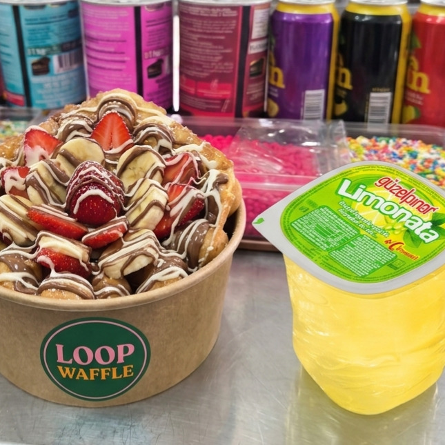 Klasik Waffle Bowl + Limonata
