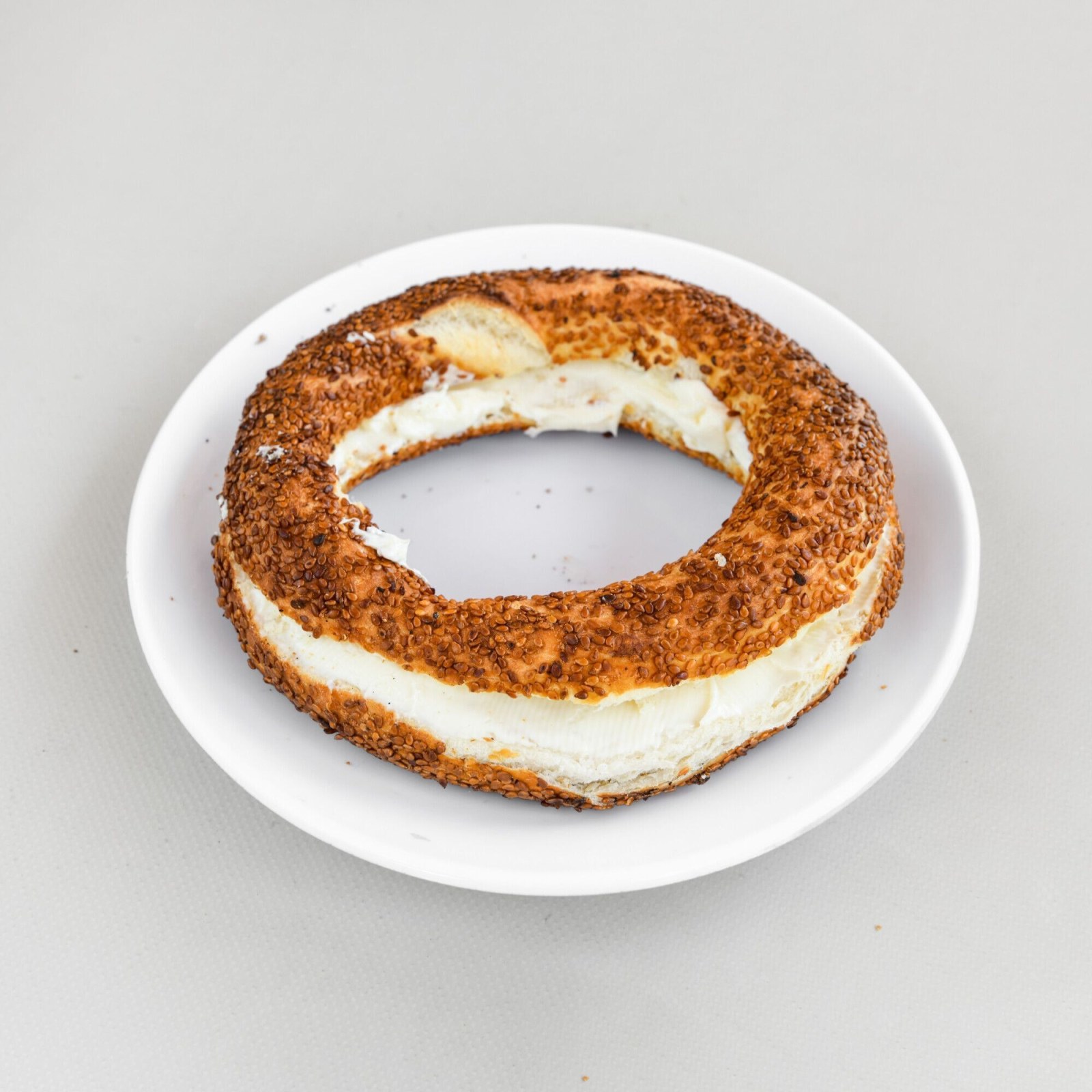 Krem Peynirli Simit