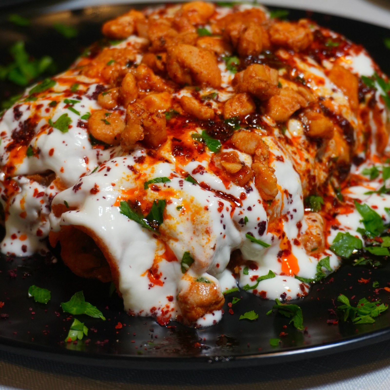 Banko Usulü Yoğurtlu Tavuk Tantuni