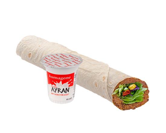 Favori Mega Çiğ Köfte Dürüm Menü