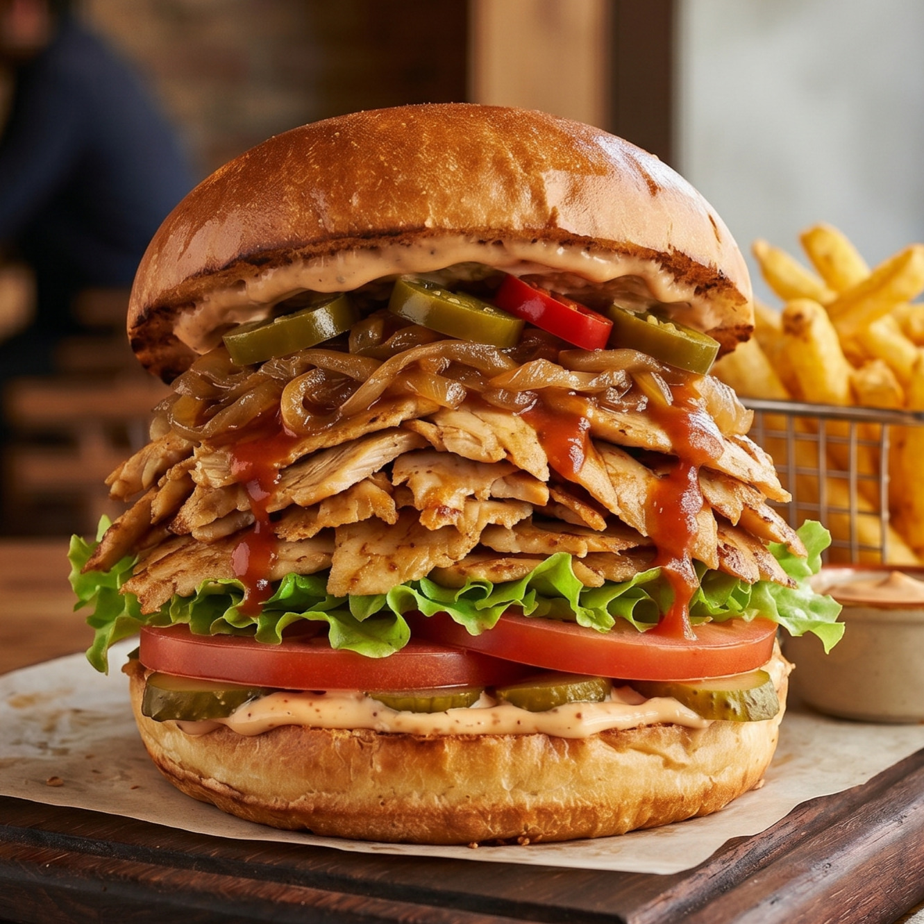 Tavuk Mexican Burger