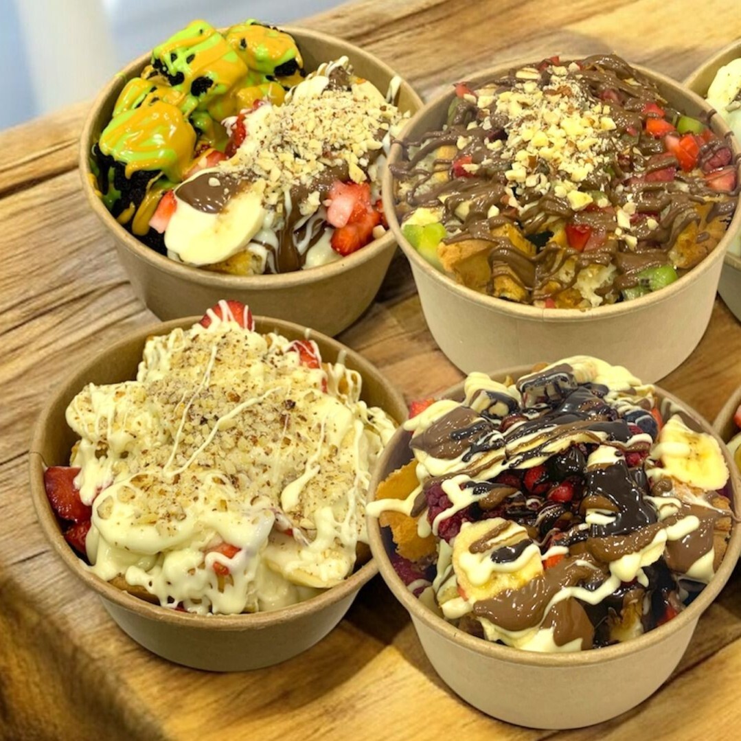 4'lü Waffle Bowl