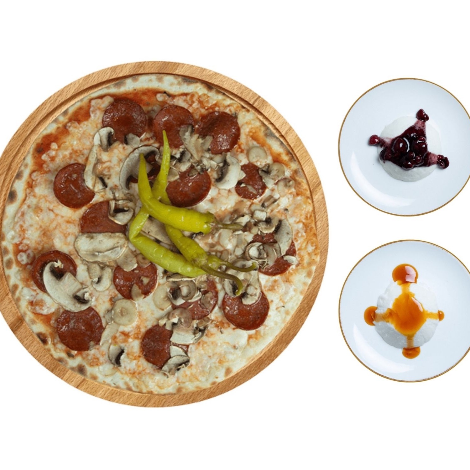 Sucuklu Pizza (Orta)