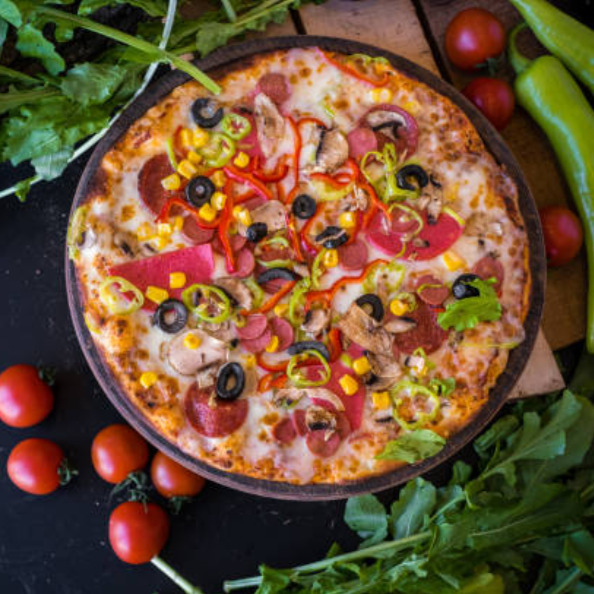 Tek Kişilik Karışık Pizza