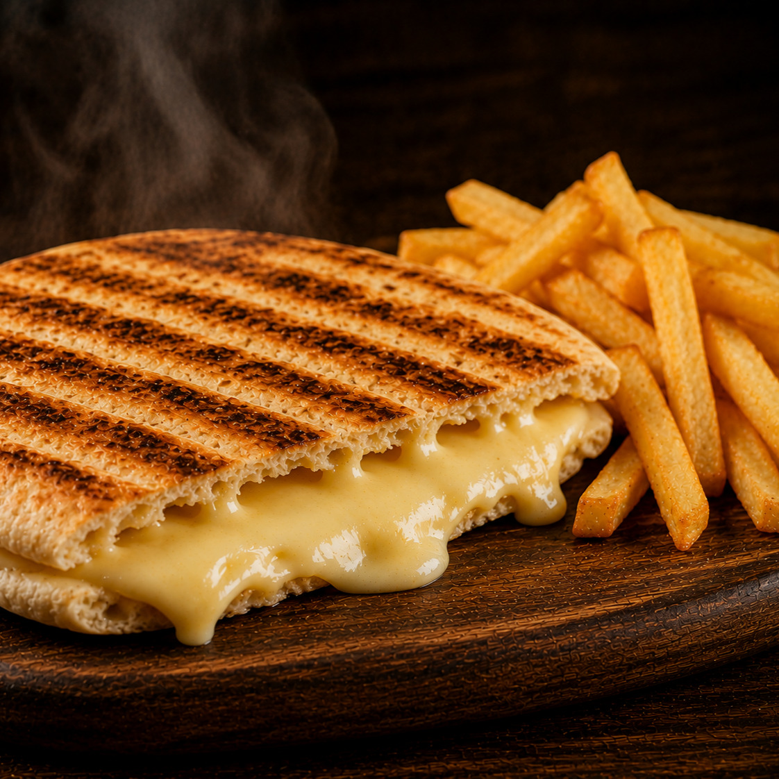 Kaşarlı Bazlama Tost