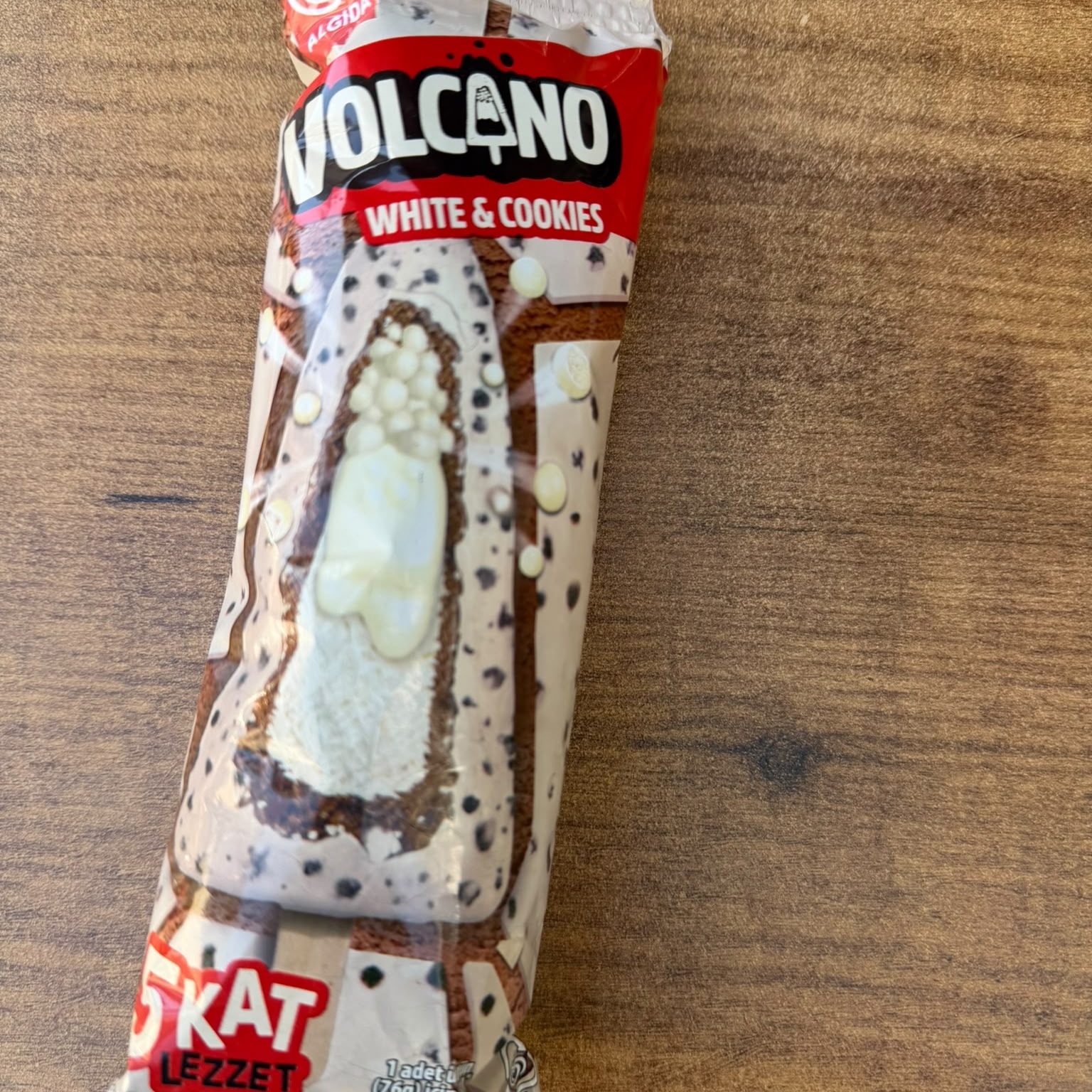 Algida Volcano White&Cookies