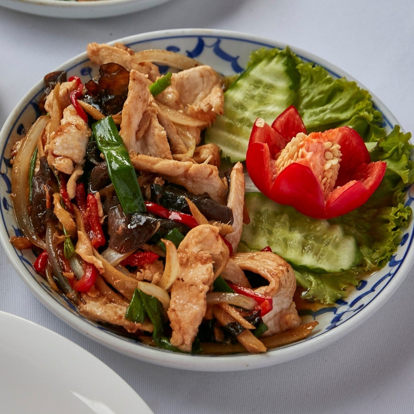 Taze Zencefil & Funghi Mantarlı Tavuk