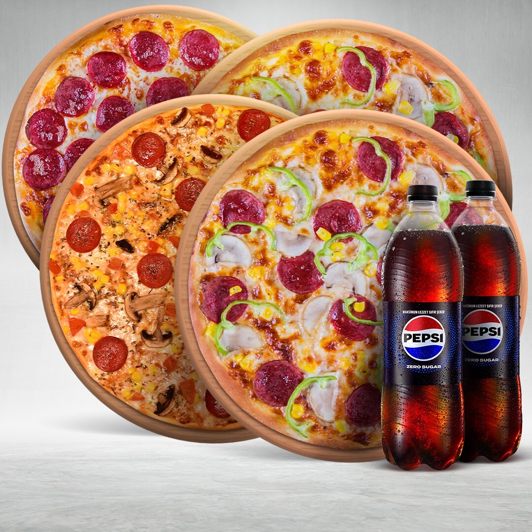 Büyük Aile Pizza Menüsü