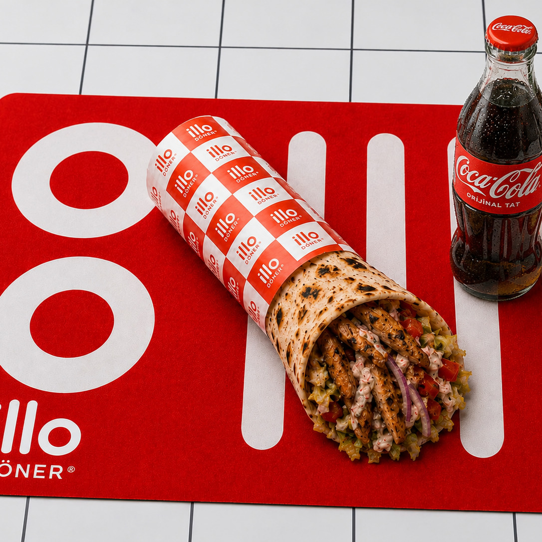 Tavuk Döner Dürüm & Kola Menü