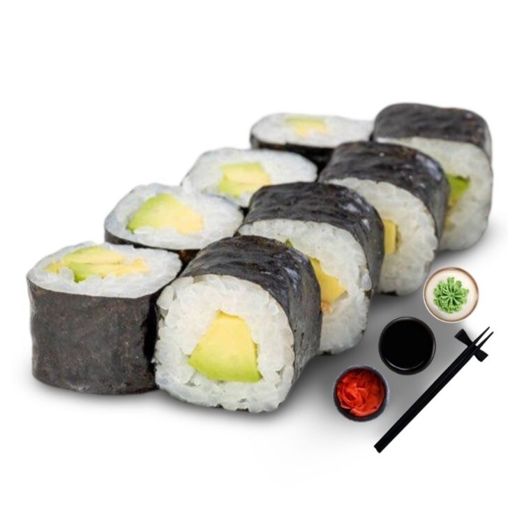 180- Avokado Maki Roll (6 Pcs.)