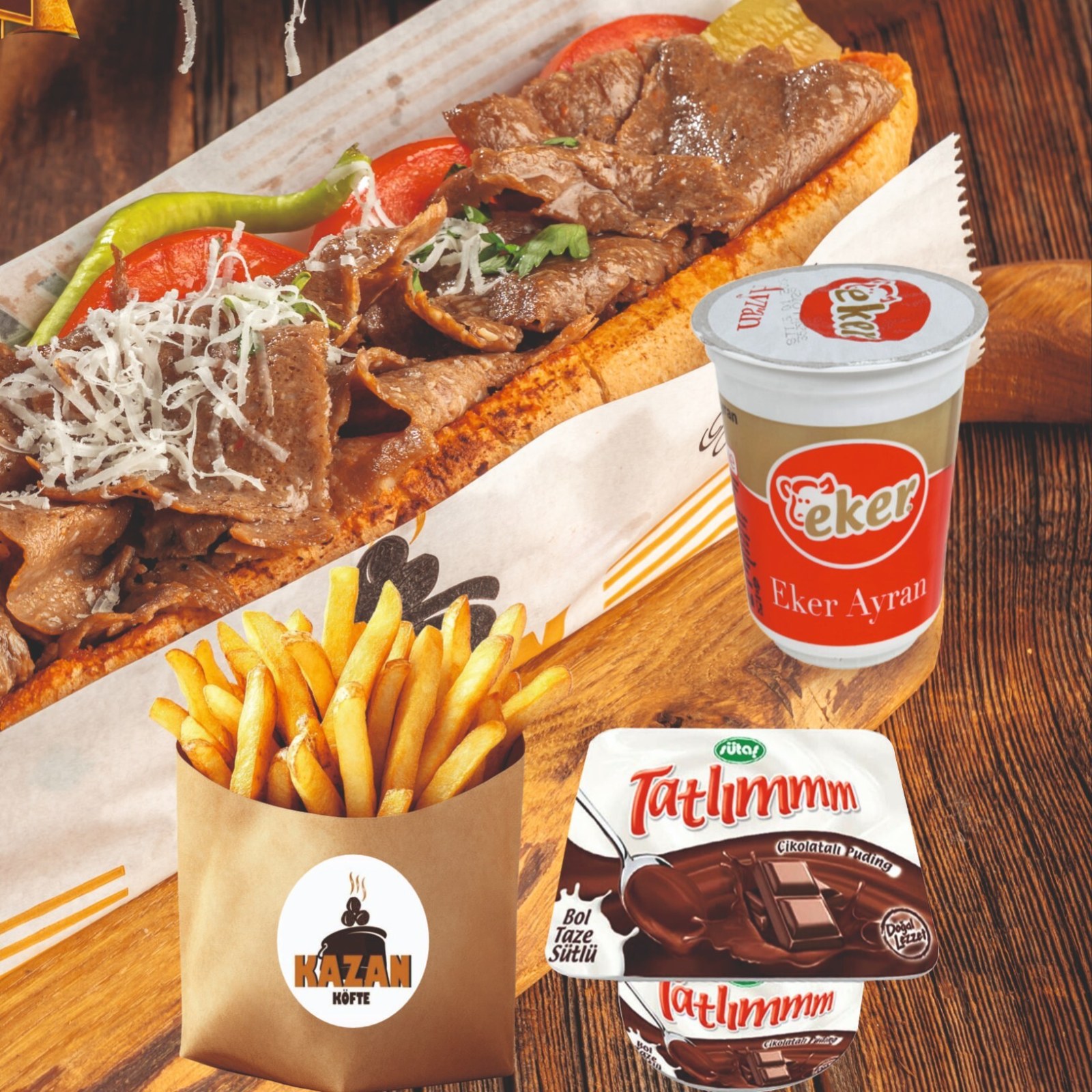 Kazan Döner Menü