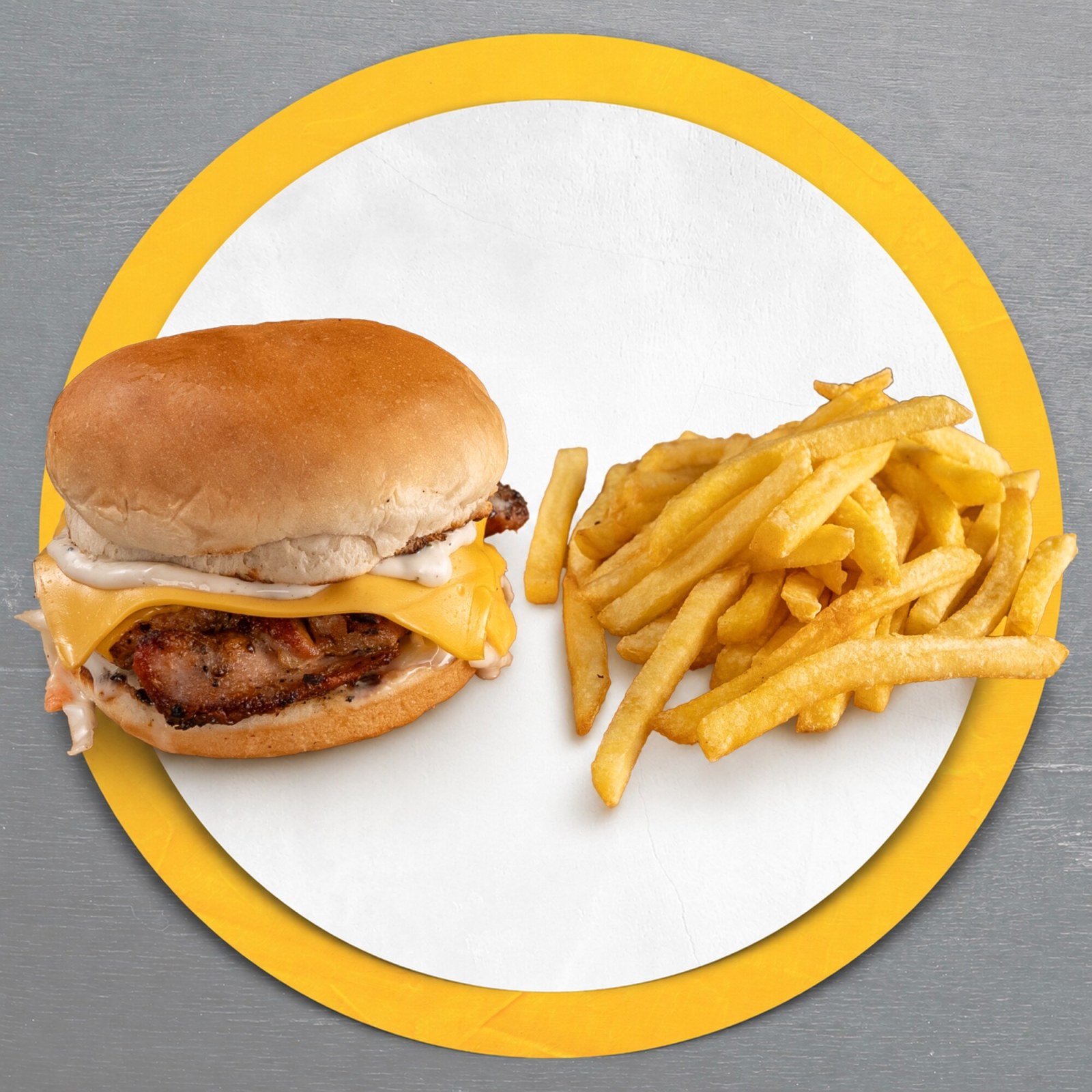 Ranch Soslu Tavuk Pirzola Burger