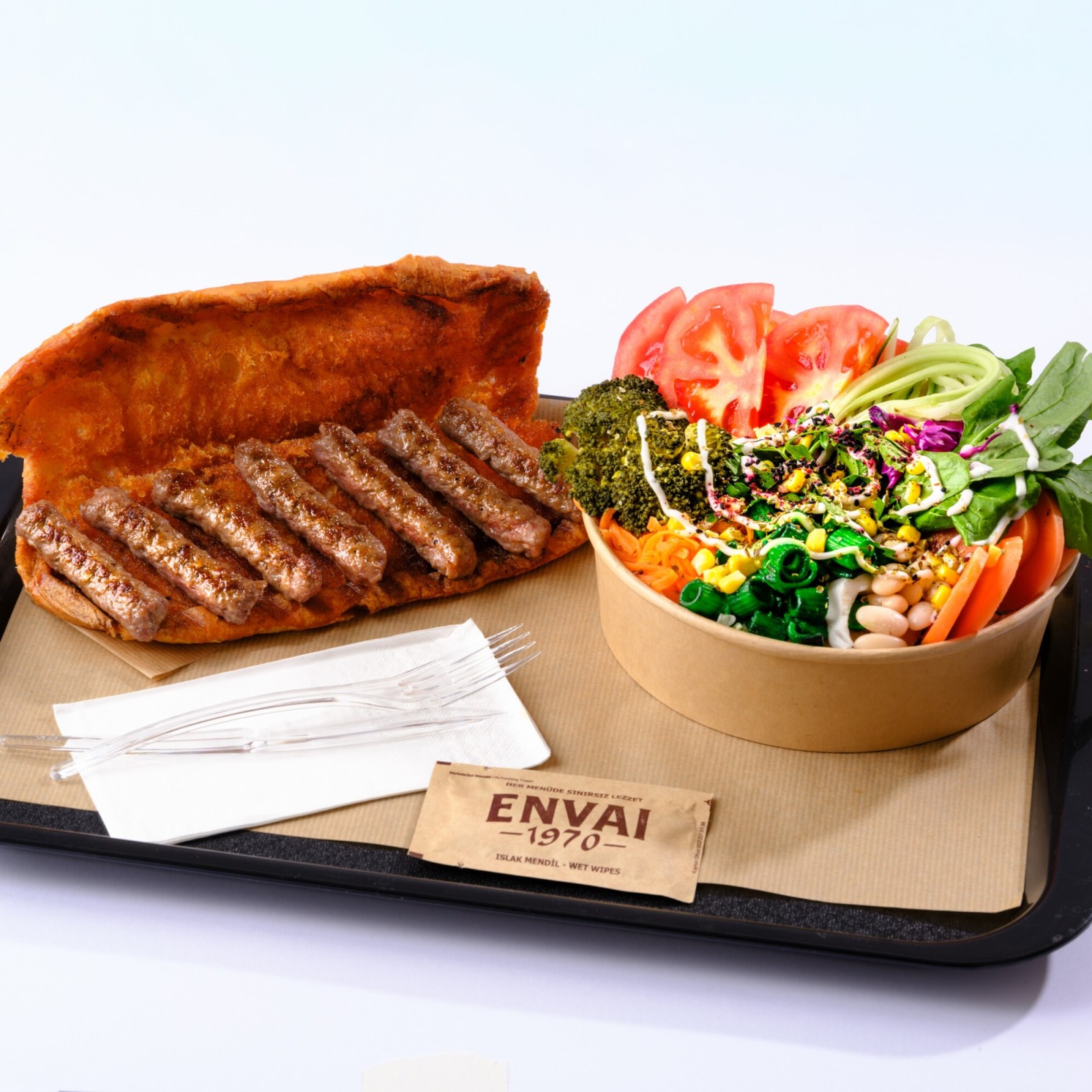 Köfte Menü (Ekmek Arası)