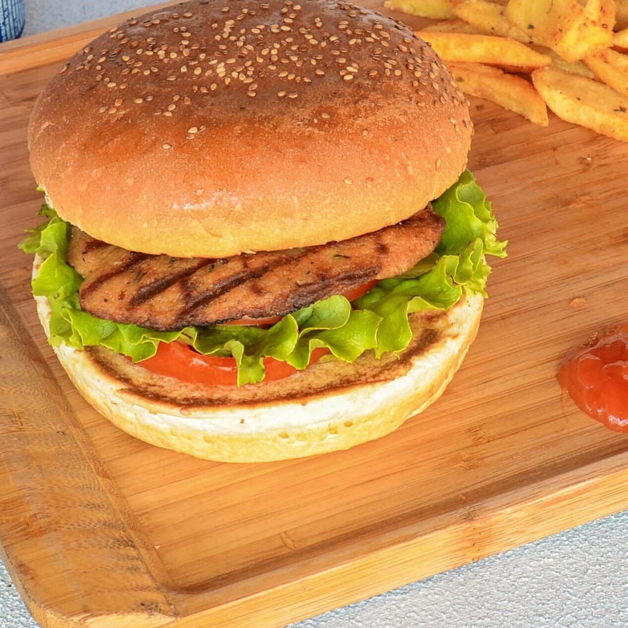 Çıtır Tavuk Burger (130 gr.)