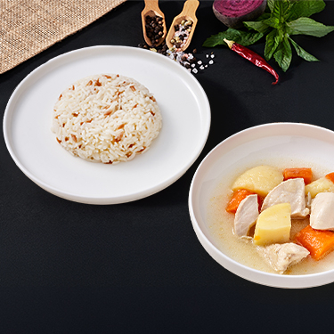 Tavuk Yahni ve Tereyağlı Pirinç Pilavı