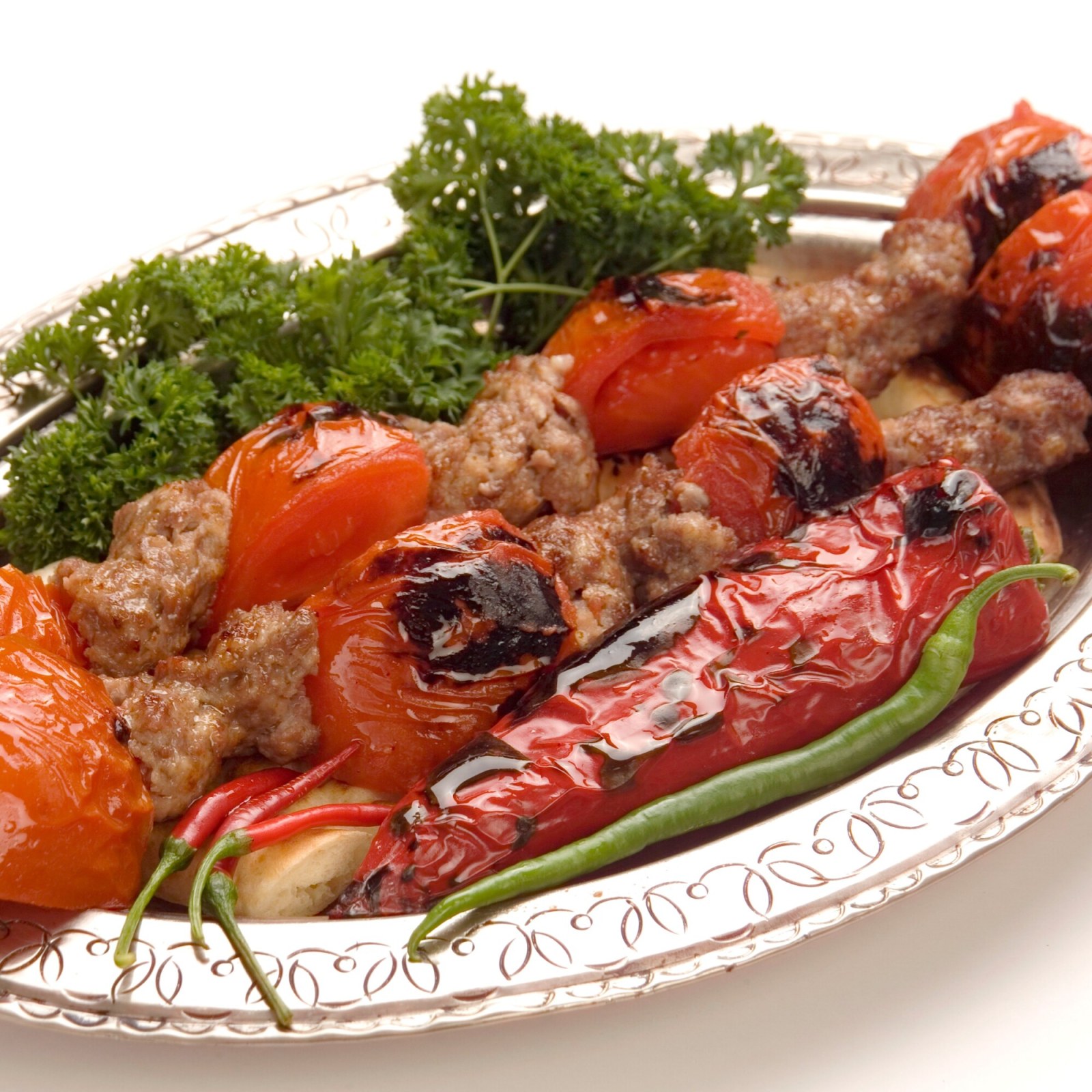 Domatesli Kebap
