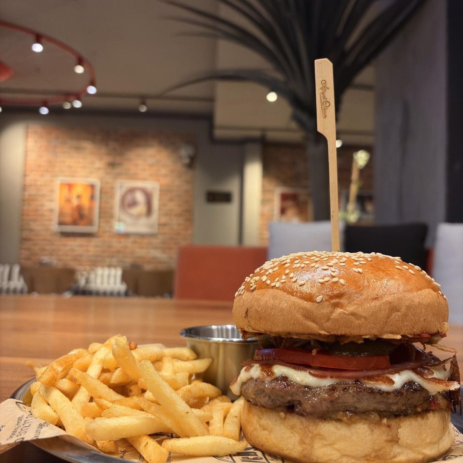 Köz Patlıcanlı Burger 150 gr